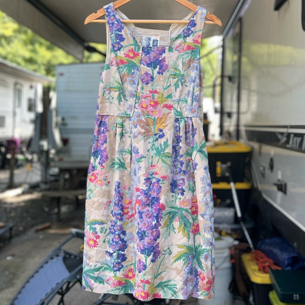 EDME & ESYLLTE for ANTHROPOLOGIE Floral Dress - Picture 5 of 16